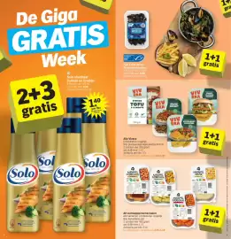 Albert Heijn folder week 39 Pagina 3: Fish Tales verse Zeeuwse mosselen €9,99, Alle Vivera €3,09