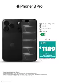 Base folder Pagina 2: Iphone 18 pro €1.189,00
