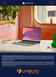 Volantino Unieuro Pagina 8: OD chromebook MC • On 12:30 I PREZZI ILLUSTRATI SONO VALIDI DAL 18 SETTEMBRE AL 4 OTTOBRE 2026