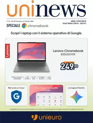 Unieuro (valido fino al 4-10)