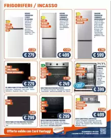 Volantino Vantaggi Sottocasa Pagina 3: Beko forno multifunzione SPFEX7BC €249,00, Bosch piano cottura induzione €299,00