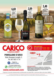 Volantino Carico Cash & Carry Pagina 32: Giacobazzi Prosecco DOC Extra Brut €2,09, Benvenuti limoncello €6,69