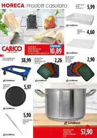 Volantino Carico Cash & Carry Pagina 30: Carrello portaschette Landhaus €38,99, Vassoio pizzeria nero grafite Landhaus €2,26