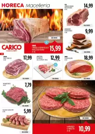 Volantino Carico Cash & Carry Pagina 6: Salsiccia classica ATM €5,99, Hamburger di Black Angus €9,99