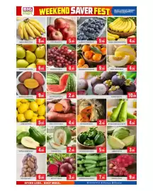 Bigmart leaflet Page 2: BIG mart BANANA INDIA PER KG WEEKEND SAVER FEST ENJOY A POCKET FRIENDLY SHOPPING EXPERIENCE!! HURRY