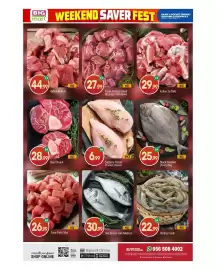 Bigmart leaflet Page 3: BIG mart WEEKEND SAVER FEST D 44.99) Indian Mutton KG ENJOY A POCKET FRIENDLY SHOPPING EXPERIENCE !!