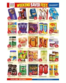 Bigmart leaflet Page 5: BIG mart WEEKEND SAVER FEST COOKIES Cadbury CHOCOBAKES @ 6.99 Cadbury Choco Bakes Cookies 150gm