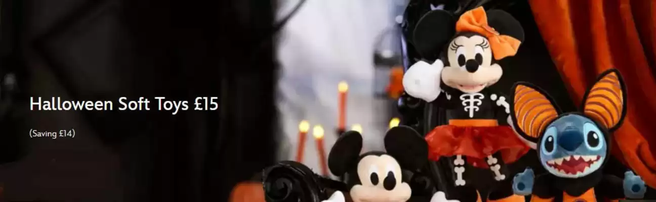 Disney Store (valid until 6-10)