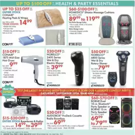 Boscov's weekly ad Page 22: Norelco 6800 Series Wet & Dry Rotary Shaver €79,99