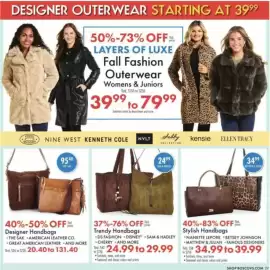 Boscov's weekly ad Page 29: Designer Handbags €131,40