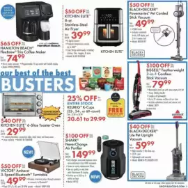 Boscov's weekly ad Page 3: Black+Decker Powerseries Pet Corded Stick Vacuum €49,99