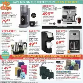Boscov's weekly ad Page 8: Hamilton Beach FlexBrew Single-Serve Coffee Maker €49,99