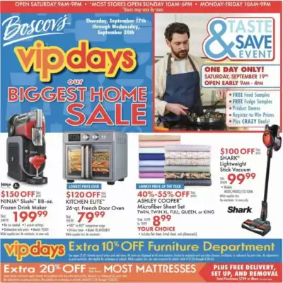 Boscov's (valid until 30-09)