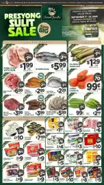 Island Pacific Market weekly ad week 38 Page 1: Extra Jumbo White Shrimp Head-On €5,99, San Miguel Purefoods Tj Hotdog €4,50