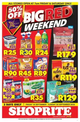 Shoprite catalogue (valid until 20-09)