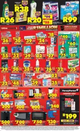 Shoprite catalogue Page 4: Johnson's - extra sensitive wipes €22,00, Ottimo - jog blender €300,00