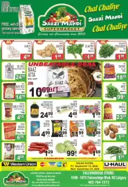 Sabzi Mandi Supermarket flyer week 38 Page 1: Cilantro €1,29, Fresh Mint Bunch €0,99