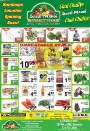 Sabzi Mandi Supermarket flyer week 38 Page 1