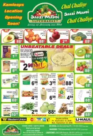 Sabzi Mandi Supermarket flyer week 38 Page 1