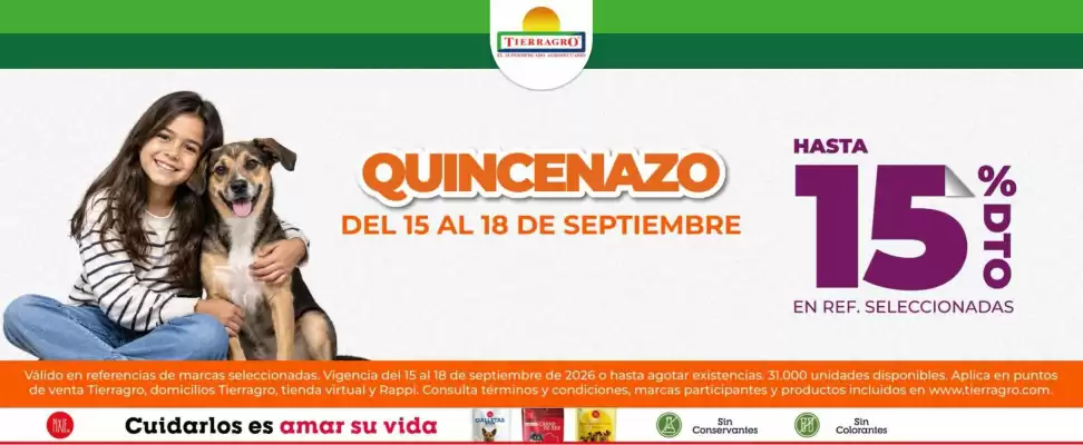 Tierragro (válido hasta 20-09)