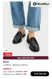 Eobuwie gazetka Strona 3: e obuwie.pl ΑΙ Okazja extra -24% Kod: HOT MEXX Loafersy. Brązowy ciemny 290,99 zł Cena regularna