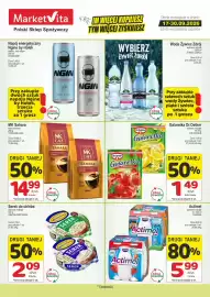 Marketvita gazetka Strona 1: MK Sahara kawa mielona €14,99, Actimel Układ odpornościowy* €5,99
