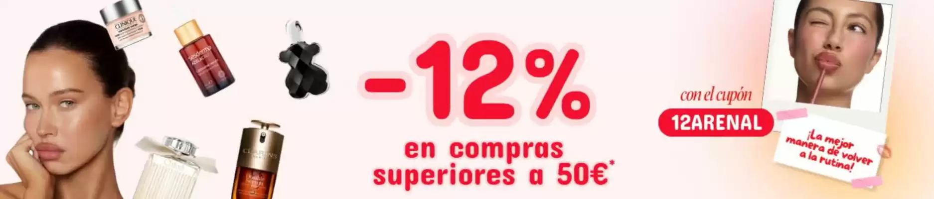 Arenal Perfumerías (válido hasta el 24-09)