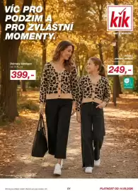 Lidl leták Strana 1: = VÍC PRO PODZIM A PRO ZVLÁŠTNÍ MOMENTY kik VÍC, NEŽ SI MYSLÍTE. Dámský kardigan vel. S-XL, za 399,-