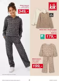 Lidl leták Strana 7: Dětská souprava €199,00, Kik dětské tričko s dlouhými rukávy €179,00