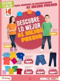 Folleto Soriana Híper Página 22: Jeggin bebé niña €149,00, Playera estampada o lisa para bebé €79,00