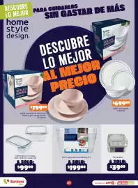 Folleto Soriana Híper Página 27: Contenedor con tapa €9.900,00, Home style design juego de 5 cajas organizadoras €199,00