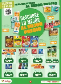 Folleto Soriana Híper Página 6: Valley foods - queso parmesano €83,90, Valley foods - barras de cereal €45,90