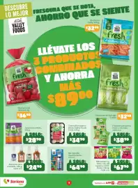 Folleto Soriana Híper Página 7: Valley foods - manzana red delicious €36,90, Valley foods - zanahoria baby €32,90