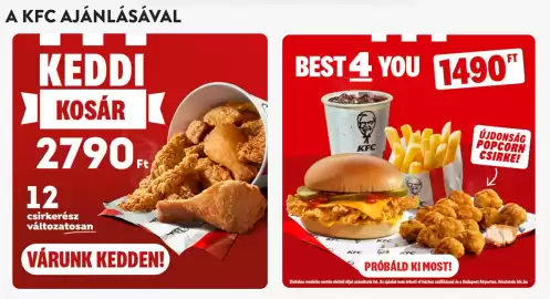 KFC akciós újság Oldal 1