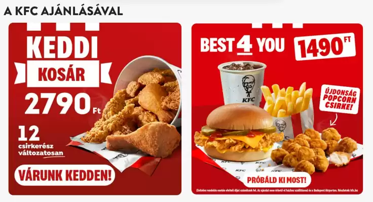 KFC (érvényes eddig: 30-09)