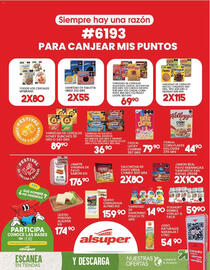 Folleto Alsuper Página 8: Lucky Charms €79,90, GAMESA variedad de galleta tradicional €36,90