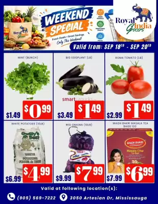 Royal India Grocers (valid until 20-09)