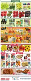 Jewel-Osco weekly ad week 38 Page 13: Backyard Farms or Earthbound Farm Greenhouse Salads €5,00