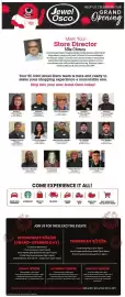 Jewel-Osco weekly ad week 38 Page 2: Jewel Osco® HELP US CELEBRATE OUR GRAND Opening Meet Your Store Director Mike Chimera