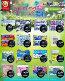 Super Save catalogue Page 64: Daisy soft 1ply €54,99, Daisy Soft Toilet Tissue €39,99