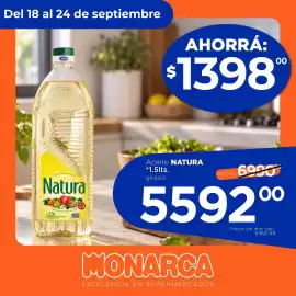 Catálogo Supermercados Monarca semana 38 Página 2