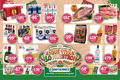 Folleto Super Gutiérrez semana 38 Página 2: Amstel Ultra €99,90, Cazares botanas