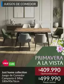Catálogo Constructor Sodimac Página 5: Juego de comedor €409.990,00