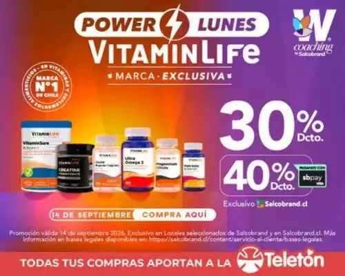 Salcobrand (válido hasta 30-09)