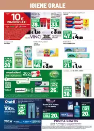 Volantino Iper La Grande Pagina 11: Dentifrici ANTICA ERBORISTERIA €1,49, Dentifricio Max, Sensation o Total €4,99