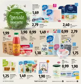 Volantino Famila Market Pagina 12: SELEX VIVI BENE pasta di legumi Bio €1,49