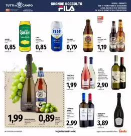 Volantino Famila Market Pagina 17: Freschello vini frizzanti bianco, rosè €1,99, Cantina di Negrar Soave classico DOC €2,99