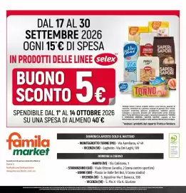Volantino Famila Market Pagina 24