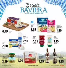 Volantino Famila Market Pagina 9: Bergader erborinato €0,99, Pema pane di segale integrale €1,99