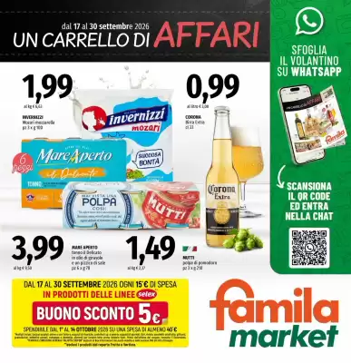 Famila Market (valido fino al 30-09)